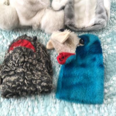 931 Vintage Puppets Dog Bunny Sock 1978 Possum Trot