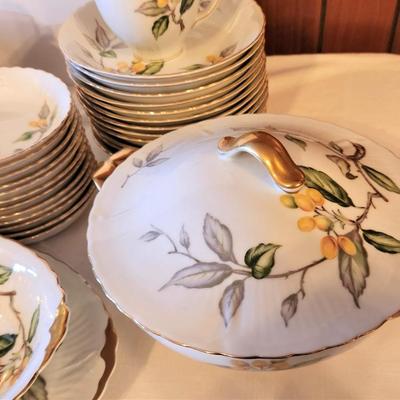 Lot #91  Large Set of Vintage Mid Century Dinnerware