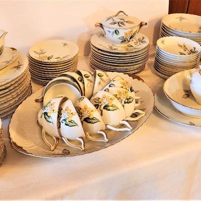 Lot #91  Large Set of Vintage Mid Century Dinnerware