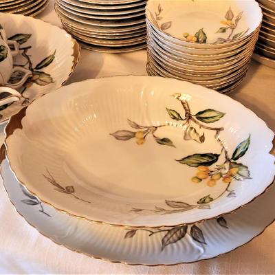 Lot #91  Large Set of Vintage Mid Century Dinnerware
