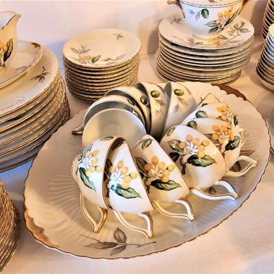Lot #91  Large Set of Vintage Mid Century Dinnerware