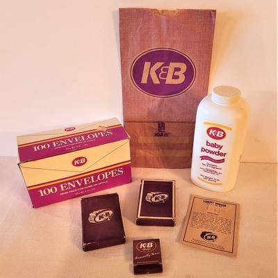 Lot #93  K&B Lot - Lot of Miscellaneous Items w/K&B logo