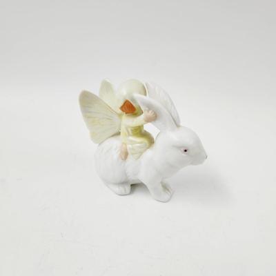 ENESCO BUNNY RABBIT PIXIE FAIRY FIGURINE