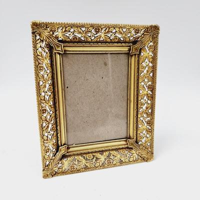 BRASS ECLECTIC PICTURE FRAME