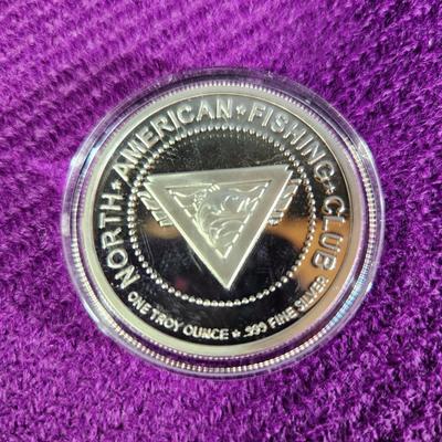 National Fishing Grand Slam Silver Coin Collection BLUEGILL Coin