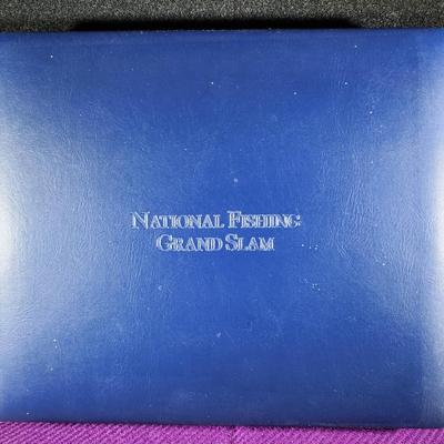National Fishing Grand Slam Silver Coin Collection Display and Storage Box