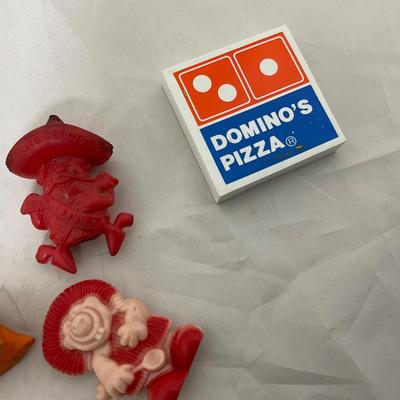 -158- VINTAGE | Small Action Figures | The Noid | California Raisins