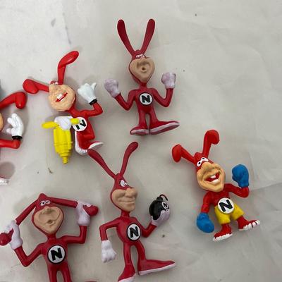 -158- VINTAGE | Small Action Figures | The Noid | California Raisins
