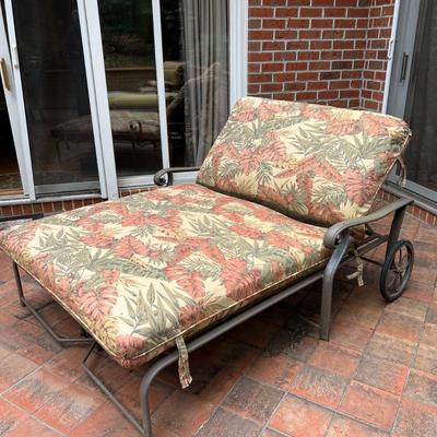 Double Patio Lounger with Pad & Cover (P-RG)