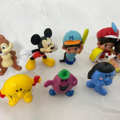 -159- VINTAGE | 1980â€™s Monchichi | Mr./Little Miss | Disney Figures