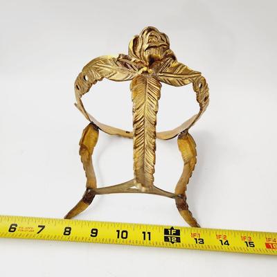 BRASS BOWL / PLANTER HOLDER
