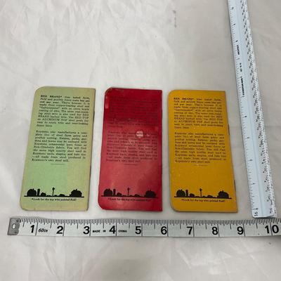 -222- VINTAGE | Advertising Memo Booklets
