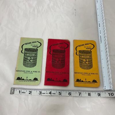 -222- VINTAGE | Advertising Memo Booklets