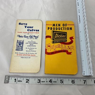 -222- VINTAGE | Advertising Memo Booklets