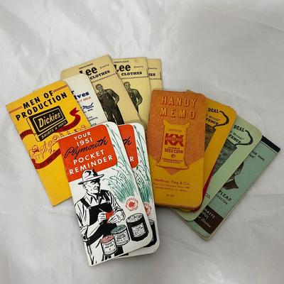 -222- VINTAGE | Advertising Memo Booklets