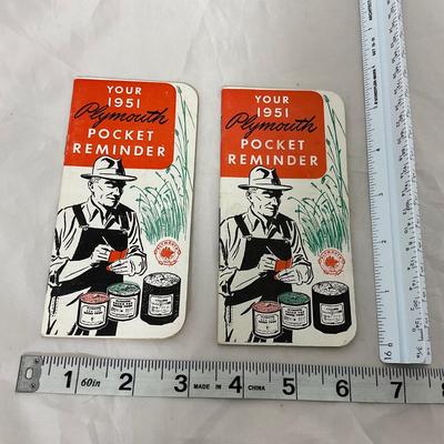 -222- VINTAGE | Advertising Memo Booklets