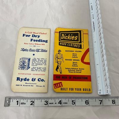 -222- VINTAGE | Advertising Memo Booklets