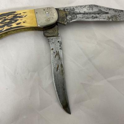 -164- VINTAGE | Large Kabar Folding Knife