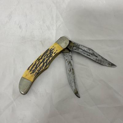 -164- VINTAGE | Large Kabar Folding Knife