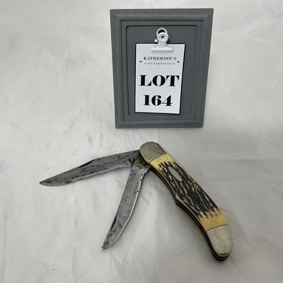 -164- VINTAGE | Large Kabar Folding Knife