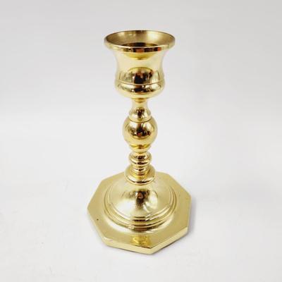 BALDWIN AMERICA BRASS CANDLE STICK HOLDER