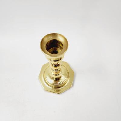BALDWIN AMERICA BRASS CANDLE STICK HOLDER