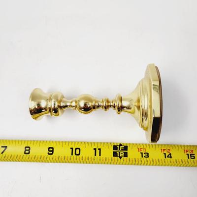 BALDWIN AMERICA BRASS CANDLE STICK HOLDER