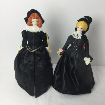 946 Vintage Elizabeth Louise Moroses Hand Made Dolls Beatrix & Paige