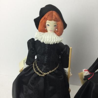 946 Vintage Elizabeth Louise Moroses Hand Made Dolls Beatrix & Paige