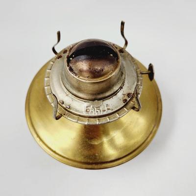 CUTE SQUATTY BRASS OIL LAMP