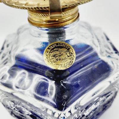 FARMS LAMP LIGHT GLASS OIL LAMP