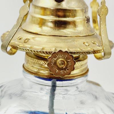FARMS LAMP LIGHT GLASS OIL LAMP