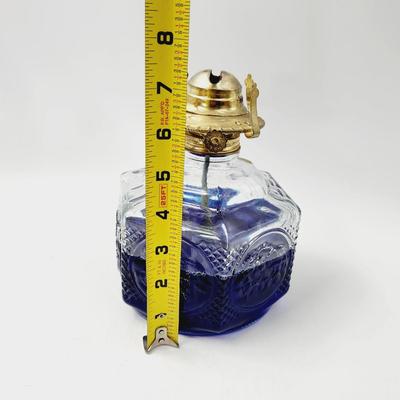 FARMS LAMP LIGHT GLASS OIL LAMP