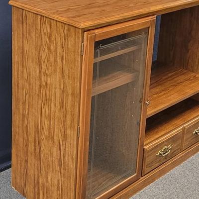 Oak Entertainment Center