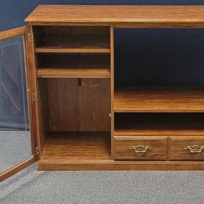 Oak Entertainment Center