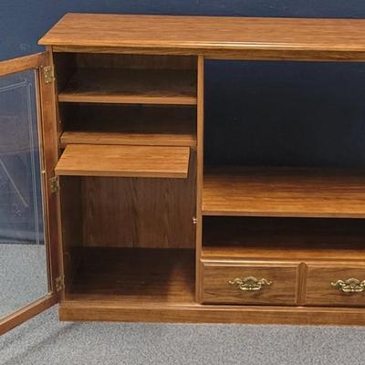 Oak Entertainment Center