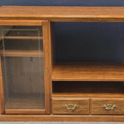 Oak Entertainment Center