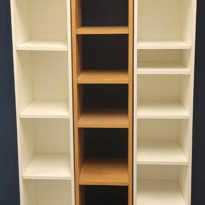 Lot of 3 Cubby Storage Shelves