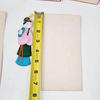 BEAUTIFUL VINTAGE CHINESE ART PANELS