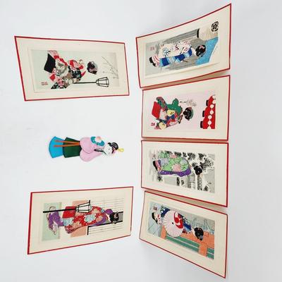 BEAUTIFUL VINTAGE CHINESE ART PANELS
