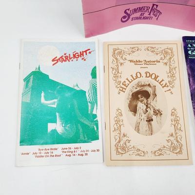 MULTI PLAY BILL BOOKLETS - KANSAS CITY