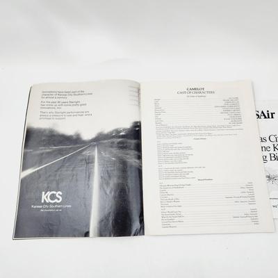 MULTI PLAY BILL BOOKLETS - KANSAS CITY