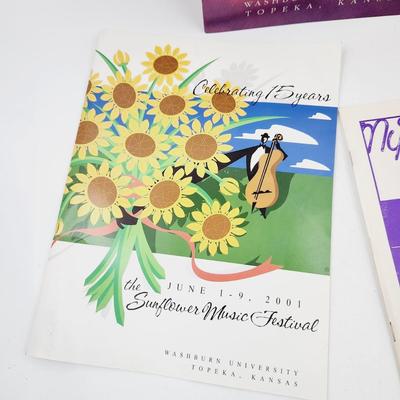 BUNDLE OF PLAY BILLS FROM TOPEKA