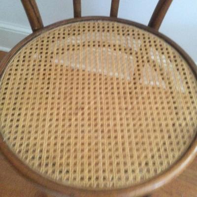 955 Vintage Bentwood Armchairs with Pressed Cane Seats