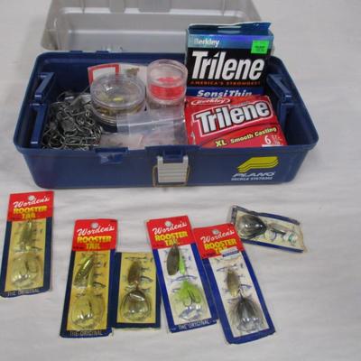 Tackle Box Full Of Fishing Accessories