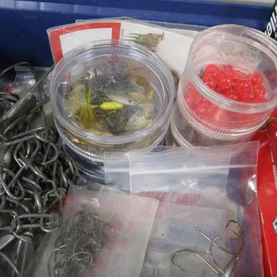 Tackle Box Full Of Fishing Accessories