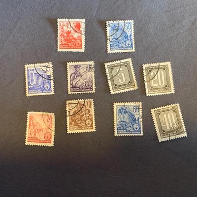 Vintage German Stamps
