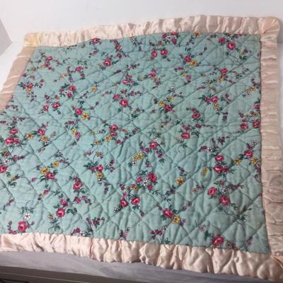 957 Antique Hand Made Baby Bedding