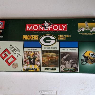 New/Sealed 2003 NFL Green Bay Packers Collector's Edition Monopoly Board Game