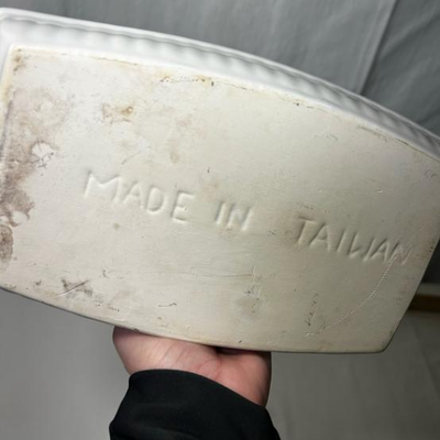 Ceramic Rectangle Serving Tray - Made in Taiwan
